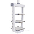 KDD-6 Mobile Medical Tower Gas Opsional Opsional Anestesi Peralatan Terminal Line Oxygen untuk Liontin ICU